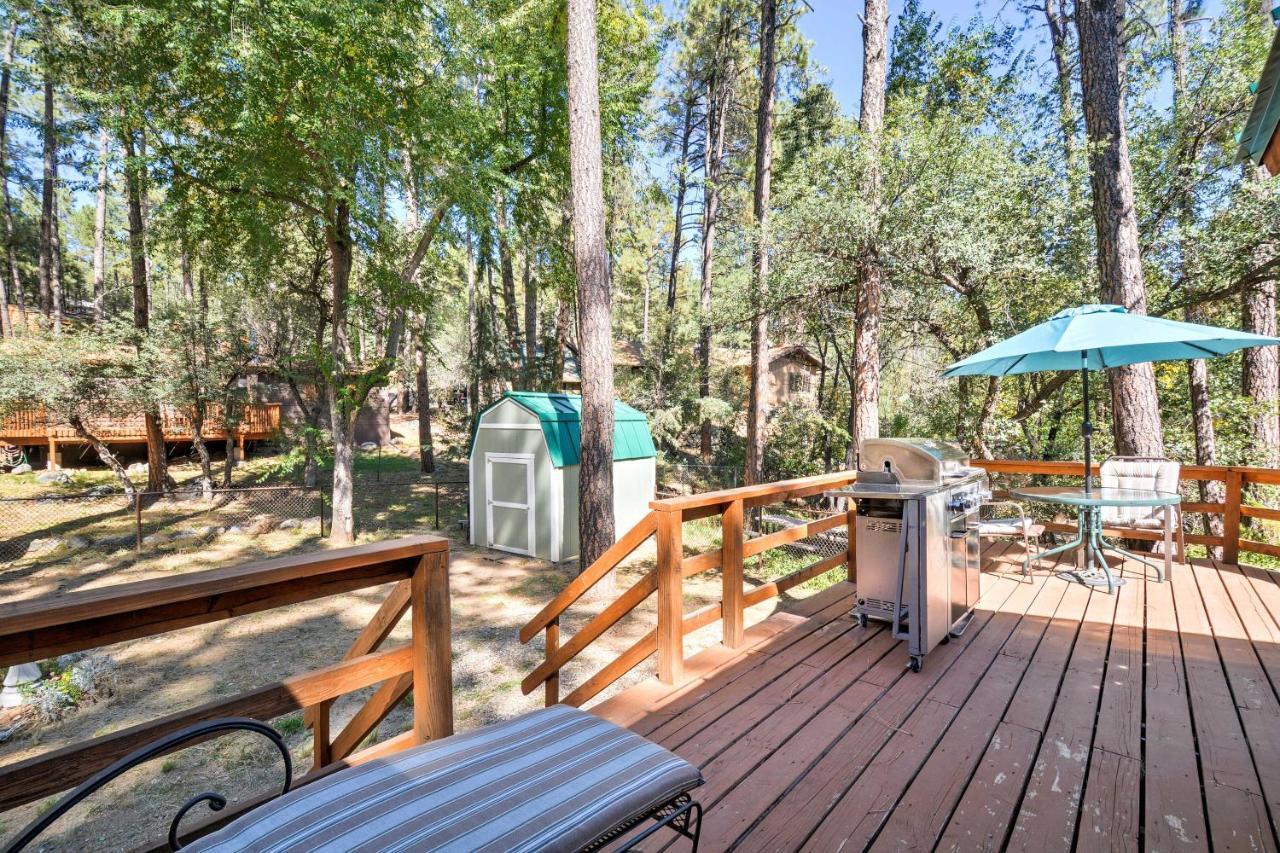 Cozy Cabin With Ac And Deck, 5 Mi To Downtown Prescott Villa Eksteriør billede