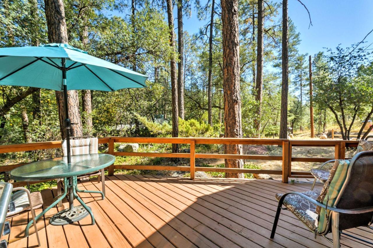 Cozy Cabin With Ac And Deck, 5 Mi To Downtown Prescott Villa Eksteriør billede