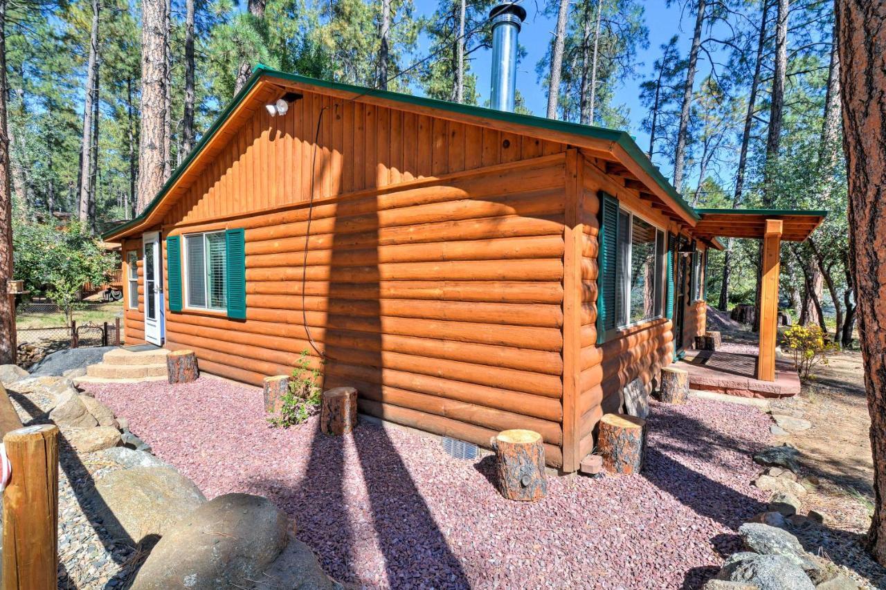Cozy Cabin With Ac And Deck, 5 Mi To Downtown Prescott Villa Eksteriør billede